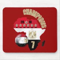 Egypt 3 times in a Row African Champions gifts Mouse Pad