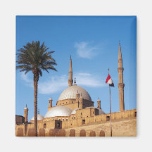 Egypt, Cairo, Citadel, Muhammad Ali Mosque Refrigerator Magnets