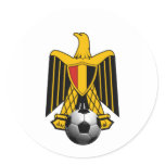 Egypt Eagle Soccer football Emblem Sticker