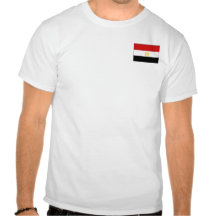Egypt Flag and Map T-Shirt