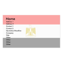 Egypt Flag Business Cards