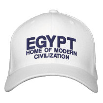 EGYPT HAT EMBROIDERED BASEBALL CAP