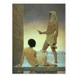 Egypt, Maxfield Parrish) postcards