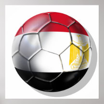 Egypt Pharoahs Soccer fans gear Poster
