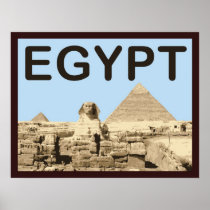 Egypt Pyramid of Khafre Print