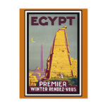 "Egypt" Vintage Travel Postcards