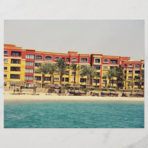 Egyptian architecture custom flyer