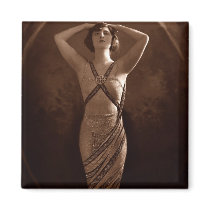 Egyptian Beauty Refrigerator Magnets