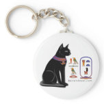 Egyptian Cat Goddess Key Chain