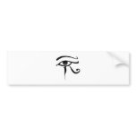 Egyptian eye Of Horus Bumper Sticker