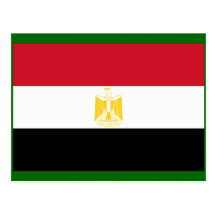 Egyptian Flag Post Cards
