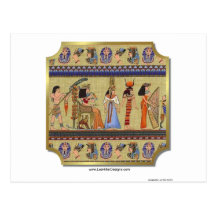 Egyptian Hieroglyphics Apparel, Gifts Collectibles Postcard