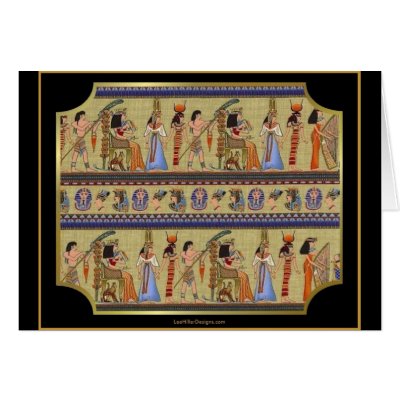 Egyptian Hieroglyphics Series II Apparel Gifts Cards by leehillerloveadvice