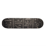 Egyptian Hieroglyphs Skateboard