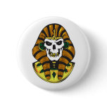 egyptian king skull buttons
