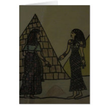 Egyptian Ladies Greeting Card