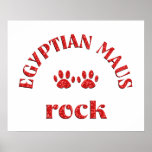 Egyptian Maus Rock Print