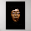 Egyptian Pharaoh Face Art Poster posters