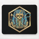 Egyptian Pharaoh Skull Mouse Pads