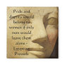 Egyptian Proverb about  Women Refrigerator Magnet