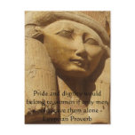 Egyptian Proverb about  Women Postcard