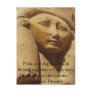 Egyptian Proverb about  Women Postcard