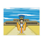 Egyptian Queen Nefertiti at Hatshepsut Postcard
