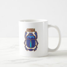 Egyptian Scarab Dung Dung Beetle Coffee Mugs