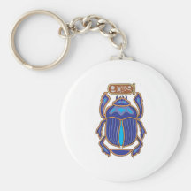 Egyptian Scarab Dung Dung Beetle Key Chain
