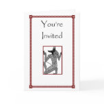 Egyptian & Sigil Themed Invitation Card
