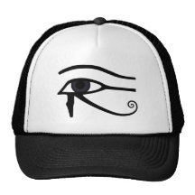 Egyptian Style - Eye of Horus Mesh Hats