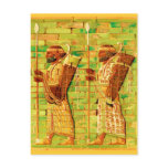 Egyptian Wall Art Postcard