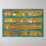Egyptian Wall Art Poster