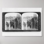 Egyptian Women Carrying Heavy Water Jars from Nile Print