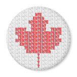 Eh? Flag Magnet (round or square)