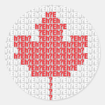 Eh? Flag Sticker