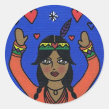 Ehawee propage l'amour (stickers)