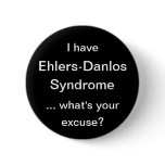 Ehlers Danlos Syndrome Button