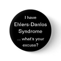Ehlers Danlos Syndrome Button