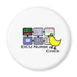 eICU Nurse chick Refrigerator Magnets