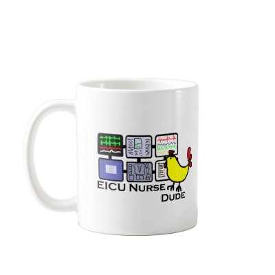 eICU nurse dude Coffee Mug by NuttyNurse