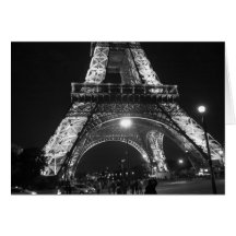 Eifel Tower Greeting Card