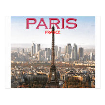 EIFEL TOWER PARIS, FRANCE (TOSIN GBADAMOSI) POST CARD