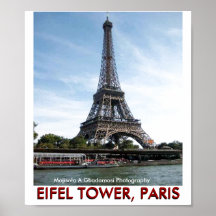 EIFEL TOWER PARIS (Mojisola A Gbadamosi) Print