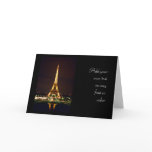 Eiffel Tower at Night - Colour