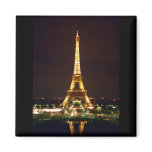 Eiffel Tower at Night - Colour