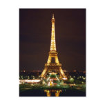 Eiffel Tower at Night - Colour