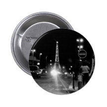 Eiffel Tower at Night Pin