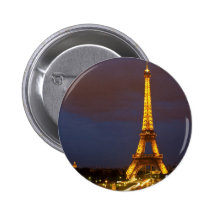 Eiffel Tower at Night Pins