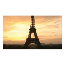 Eiffel Tower at Sunrise from the Trocadero Business Cards